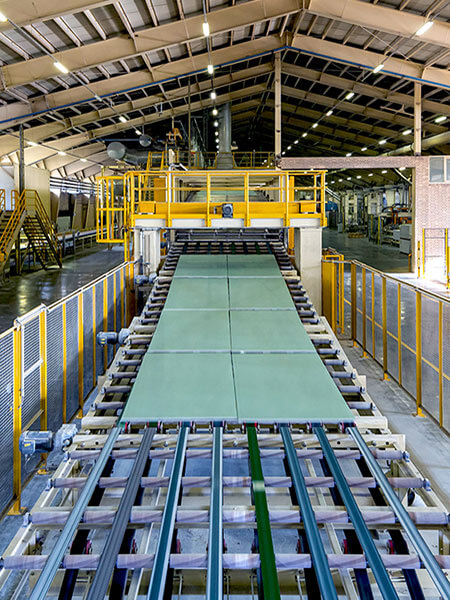 صفحات روکش دار گچی کی پلاس